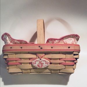 Longaberger American breast cancer basket
